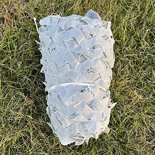 ANSNOW Tarnnetz Grau 2X3M 2X4M 2X6M 3X4M 4X6M 6X6M,Schattennetz,Militärverstärktes Tarnnetz,Jagd,Camping,Terrasse,Garten,Pergola,Sonnenschutz-Tarnnetz,Autoabdeckung,Grau-4X10M(13,1 * 32,8Ft)/Grau/2 X