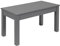 Krok Wood Sitzbank Tomas aus Massivholz in Buche, Farbe Grau (100 x 35 x 45 cm)
