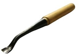 ZHLWei Elbow Chisel Woodwork Carving Knife Dig Hole Spoon Knife Wood Working Chisels Dish Tray Tools