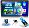 2+64G CAMECHO Android 13 Autoradio für Ford Fiesta Focus Transit Connect Kuga Mondeo Smax, 9 Wireless Carplay Navi Bluetooth Radio mit Android Auto WiFi GPS FM/RDS Mirror Link SWC +Rückfahrkamera