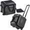 Aleemin Speaker Bag with Wheels Compatible with Bose S1 Pro / S1 Pro+ / Partybox Encore Essential 2, Rolling Speaker Carrying Case Soft Padded with Multi-pocket & Fix Strap (14.2 * 9.5 * 13in)