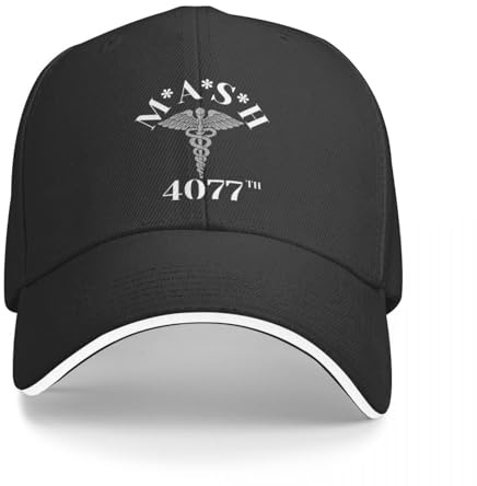 OAUMJIIL MASH-Sports Basecap für Damen und Herren, Basecap mit verstellbarem Rückenverschluss, ideal für LKW-Fahrer, TV Serie, Herbst, 4077