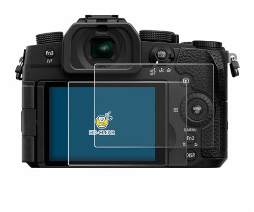 BROTECT Schutzfolie für Panasonic Lumix DC-G97 | 2 Stück Transparenter Displayschutz Made in Germany Klare Displayschutz-Folie Clear Einfache Montage Case-Friendly