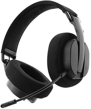T'nB - Casque Gaming Bluetooth Activ Light, Ultra Léger et Confortable, Connectivité 4 en 1 USB-A, USB-C, Bluetooth, Jack, Micro Détachable, Autonomie 22h, Compatible PC, Xbox, PlayStation - Noir