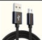 LockMingle Braided Micro USB Data Charger Cable for Samsung, HTC, Nokia, Sony, Kindle, PS4, Speaker, Power bank (Black 1M)