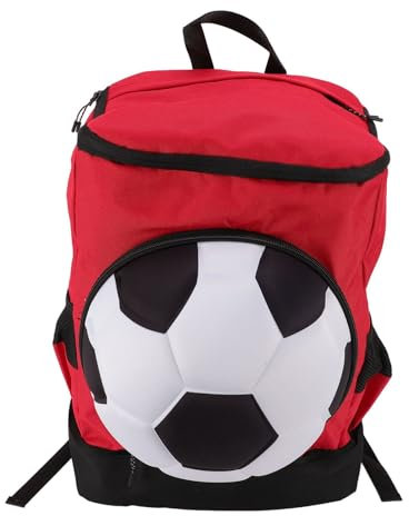 Fußball - für Schuhe Fußballtasche mit Atmungsaktivem Aktivitätstasche (Kindergröße (passt zu Größe 4 Ball)) (Erwachsene Größe (passt Größe 7 Ball)) (Kindergröße (passt zu Größe 4 Ball)) (Erwachsene