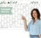 heaven+paper Schuljahresplaner 2025/2026 A1 Wandkalender Semesterplaner gefaltet mit 14 Monaten eleganter Kalender 2025 2026 Wandplaner Querformat mit Feiertagen, Schulferien (Green, Querformat)
