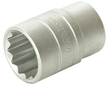 Teng M120116c Regular a/F Bi-Hexagon Socket 1/2in 1/2in Square Drive