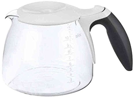 Braun KFK500 Jarra De Recambio Para Cafetera De Goteo, Vidrio, Transparente