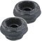 BESTPRICE 2x Domlager vorne links & rechts Kompatibel mit FORD GALAXY Mk1, SEAT ALHAMBRA, CORDOBA, IBIZA, INCA, TOLEDO, VW CADDY, CORRADO, GOLF 3, GOLF 4 Cabrio, PASSAT B3/B4 POLO, SHARAN, VENTO