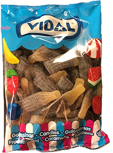 Bonbon Bouteille cola Acide géante XXL Vidal 2KG