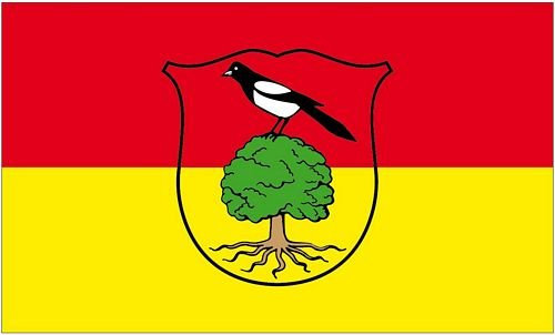 Fahne/Flagge Elstra 90 x 150 cm
