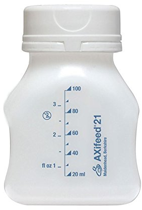 Axifeed Breast Milk Storage Bottles, 100ml, Pack of 100
