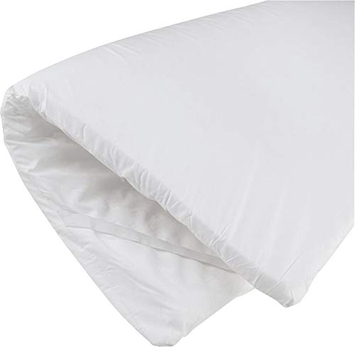 REDBEST Reise-Topper, Matratzenauflage Calgary 500 bequemer Viscoschaum 5 cm Größe 90x200 cm (weitere Größen) - optimale Körperanpassung, sanfte Druckentlastung, waschbarer Bezug