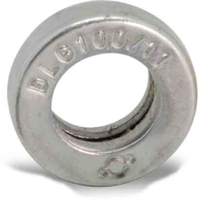 Teckentrup Kugellager | Laufring Ø 16 mm, Silber, Stahl, verzinkt, Klasse 8.8, M16x1.25, Rechtsgewinde, Metric, 1A, Augenbolzen, BOLTS, Lager