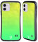 Head Case Designs Gelb Grün Neon Regen Schatten Hybride Handyhülle Hülle Huelle kompatibel mit Apple iPhone 11