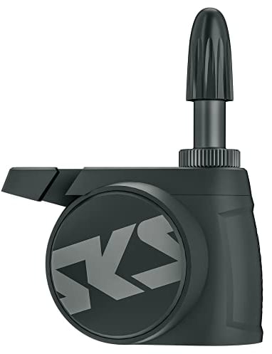 SKS GERMANY AIRSPY AV SET 2er Set Reifendruckkontrollsystem mit permanenter Messung (Fahrradzubehör zur Montage auf SV-Ventilen, staub- und wasserdicht, als Digitalmanometer verwendbar)