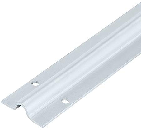 Metalideal Rail Portail Coulissant Inox Visser 3m Gorge U 20mm PortailLourd | FORCE ET DURABILITÉ : Rail 3m en acier inox conçu pour portails coulissants de grande dimension et vantaux lourds.