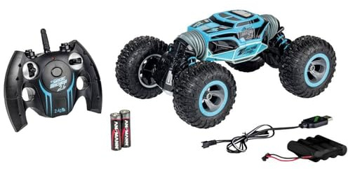 Carson 500404230-1:10 My First Magic Machine Blau 2.4G 100% RTR, Ferngesteuertes Auto/Fahrzeug, RC-Fahrzeug, inkl. Batterien und Fernsteuerung