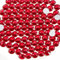 Beadsland 1440 Piezas de Diamantes de imitación de Cristal con Parte Trasera Plana,Gemas Redondas para Arte de uñas y Manualidades,Rojo,SS20,4.6-4.8 mm