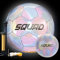SQUAD Leuchtender Reflektierender Fußball Offizielle Größe 5 Holografisch Leuchtend im Dunkeln Fußball für Drinnen und Draußen - Ideal für Klein & Groß Fußballtraining Nachtspiele