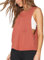 Damen Trainieren Fitness Tanktops Abgeschnitten Ärmellos Fitnessstudio Yoga Betrieb Sportlich Hemden Orange S