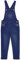 KIDSCOOL SPACE Salopette per Jeans da Ragazzo, Tuta in Denim Elasticizzato Morbida con Bavaglino Semplice, Blu, 5-6 Anni