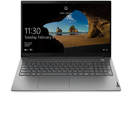 Lenovo ThinkBook 15 G2 ITL - Ordenador Portátil 15.6 FHD, (Intel Corei5-1135G7 , 16GB RAM, 512 SSD, Integrated Intel Iris Xe Graphics, Windows 11 Pro 64), Mineral Grey -Teclado QWERTY Español