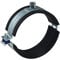 Geberit Silent-Pro Rohrschelle mit Gewindeanschluss, M8/M10 - DN 70, di:75mm