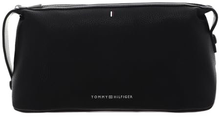 Tommy Hilfiger Homme TH Central WASHBAG PU AM0AM11852 Autres SLG (Petites maroquineries), Noir (Black), OS