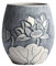 CLoxks Blumentopf Retro-Minimalistischer Blumentopf Kreativer handgeschnitzter Keramik-Blumentopf Sukkulenten-Kaktus-Orchideen-Blumentopf Geeignet for Arbeitszimmer Blumentopf aus Keramik