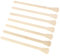 Angoily 100St Holzspatel zum Wachsen Anzug Einwegspatel Sticks zum Entfernen von Ohrhaaren Kelle spachtel Wachsstift Wachsspatel hölzern Wachsstab am Stiel einstellen Bambus