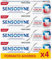 Sensodyne Sensibilität und Zahnfleisch weißende Zahnpasta, Linderung für empfindliche Zähne und Verbesserung der Zahnfleischgesundheit, Packung mit 4 x 75 ml
