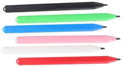 Uonlytech 6 Pièces Stylo à Dessin LCD Jouets en Vrac pour Enfants stylos de Conseil d'affichage à Cristaux liquides Tablette d'écriture LCD pour Enfants Ordinateurs Portables Stylo à Peindre