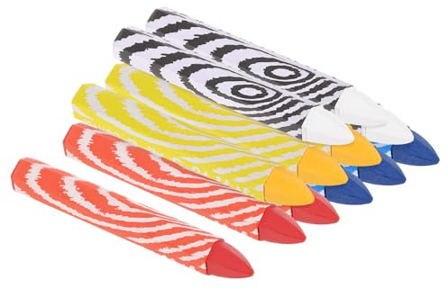 PATIKIL Lumber Marking Crayons, 12 Pack 4x0.55 Hex Wax Tire Marker Crayons White/Red/Yellow/Blue