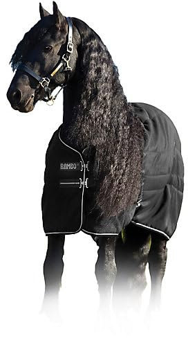 Rambo stabile Decke 100 g 81 schwarz/schwarz