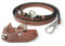 Chingcoo Schulterriemen aus Leder, schultergurt für taschen, longchamp schultergurt(Cognac Farbe und Silber)