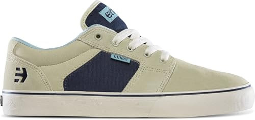Etnies Herren Barge LS Skate Shoe, TAN/Navy, 44 EU