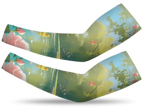 MRWQC Manguitos De Compresión Refrigerantes Manguitos Para El Brazo Manguitos De Protección Solar Uv