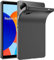 Compatible con Funda para Xiaomi Redmi Pad SE 8.7 2024, Suave TPU Silicona Gel Suave Funda Case Cover Robusta- Negro