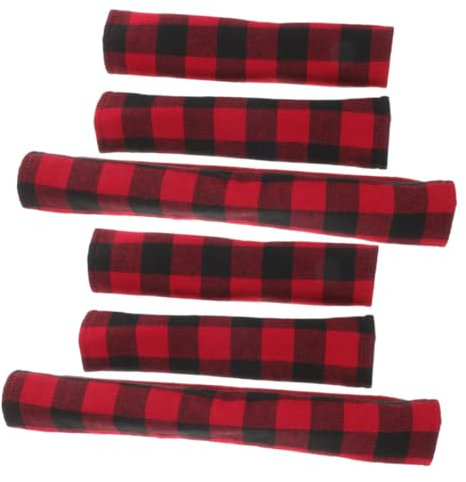 Uonlytech 6pcs Kitchen Fridge Handle Covers Oven Door Handle Protector for Refrigerator Microwave Stove Dishwasher Soft Non-slip Material