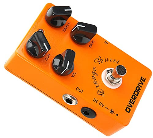 Overdrive Pedal E -Gitarren -Effekt -Zubehör mit Steuerelementen und Design