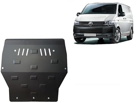 Scut Protection Motorunterschutz aus Stahl, kompatibel mit Volkswagen Transporter T6 T6.1 – (2015–2024)