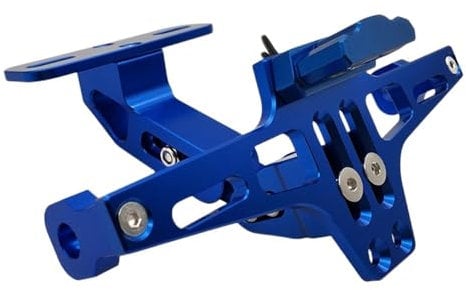 YYSMO Für HAOJUE DR300 Motorrad Short Tail Kennzeichenhalterung(Blau)
