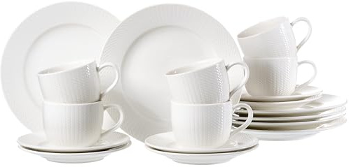 Kaffeeservice Saphir, 18-teilig, Blau