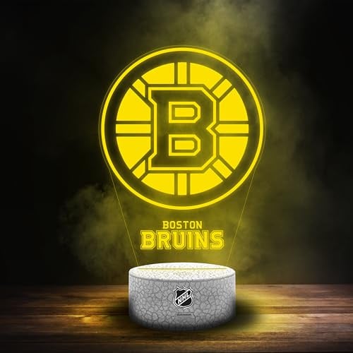 The Great Branding Company Boston Bruins NHL Multi Color LED Leuchtaufsteller