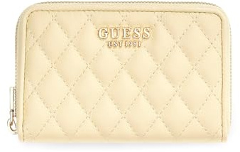 GUESS Geldbörse Atabey SLG Medium Zip Around Wallet Yellow hellgelb