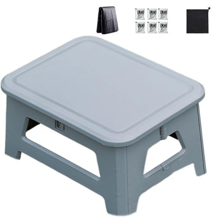 Accesorios de taburete portátil compacto para inodoro al aire libre | Taburete plegable compacto para inodoro, camping, barco, ducha, viaje, caravana, mochilero, senderismo, etc