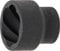 BGS 5268-27 | Spiral-Profil-Steckschlüssel-Einsatz / Schraubenausdreher | Antrieb Innenvierkant 12,5 mm (1/2) | SW 27 mm