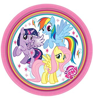 Amscan International 18 cm My Little Pony Pappteller